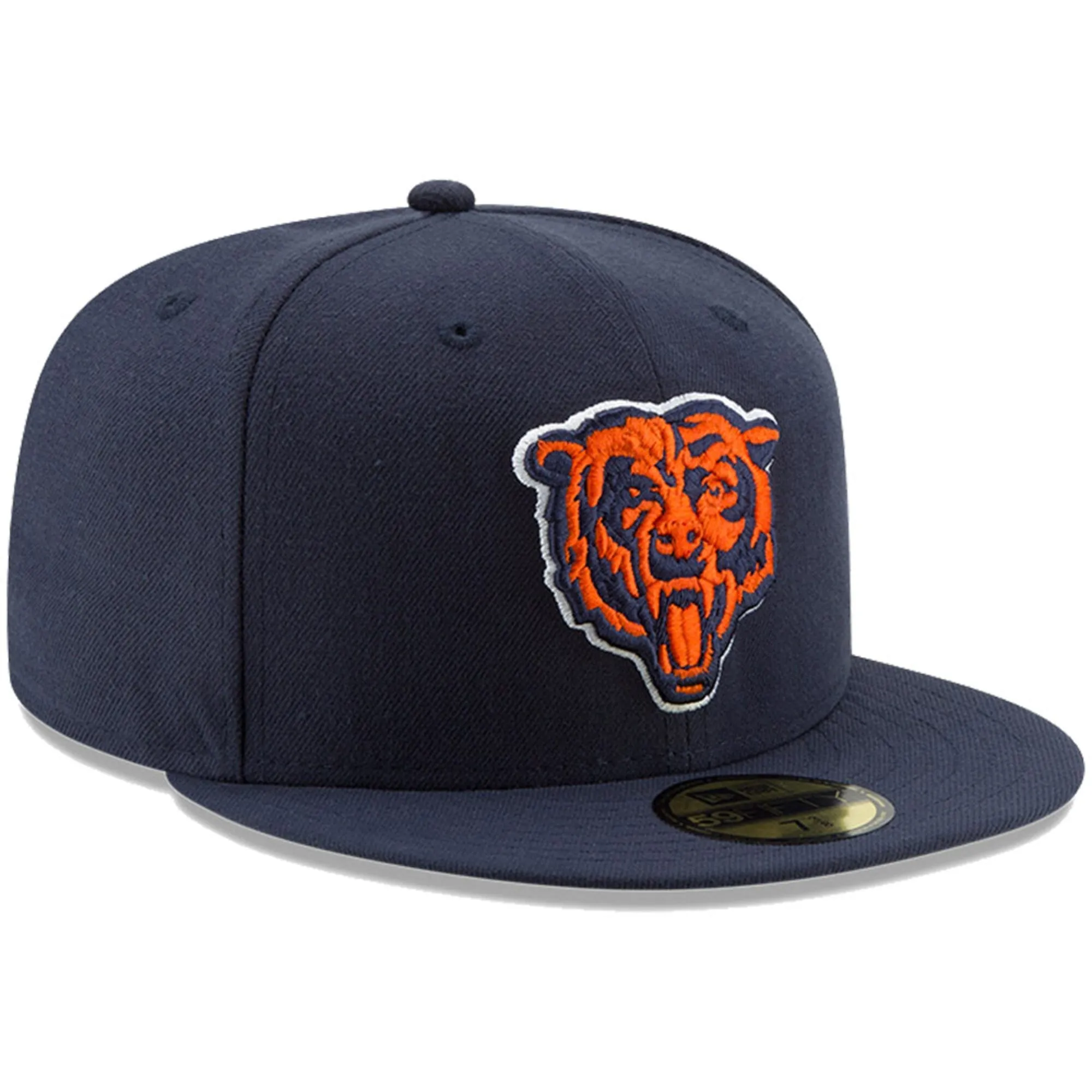 Chicago Bears New Era NFL Team Basic Navy 59FIFTY Cap