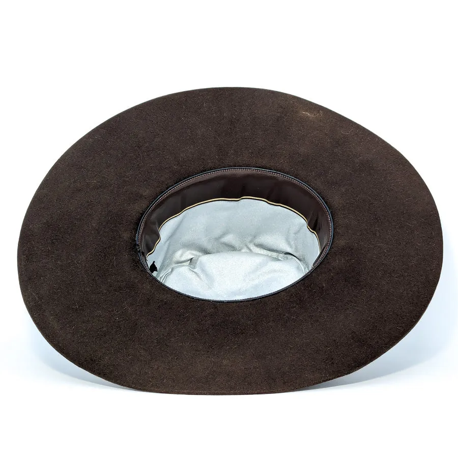 Chocolate Clint - Custom Felt Hat