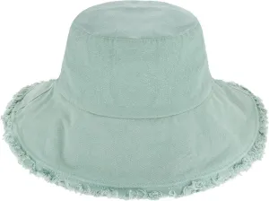 CHOK.LIDS Frayed Bucket Hats for Women Men Unisex Trendy Washed Cotton Floppy Wide Brim Boonie Outdoor Summer Beach Headwear