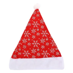 Christmas Dress Up Santa Hat With Snow Decoration Yha-7