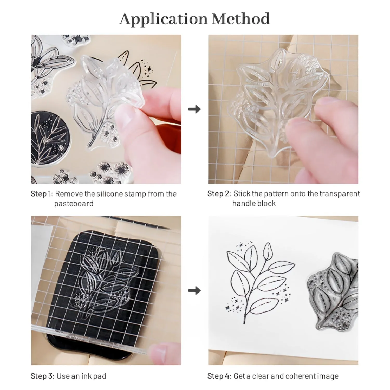 Christmas Gifts and Car Silicone Rubber Stamps