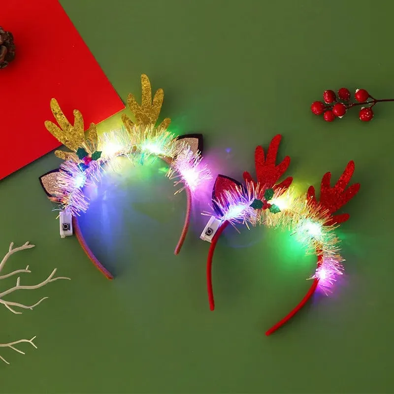 Christmas Light-Up Headband | Shine Bright This Holiday Season