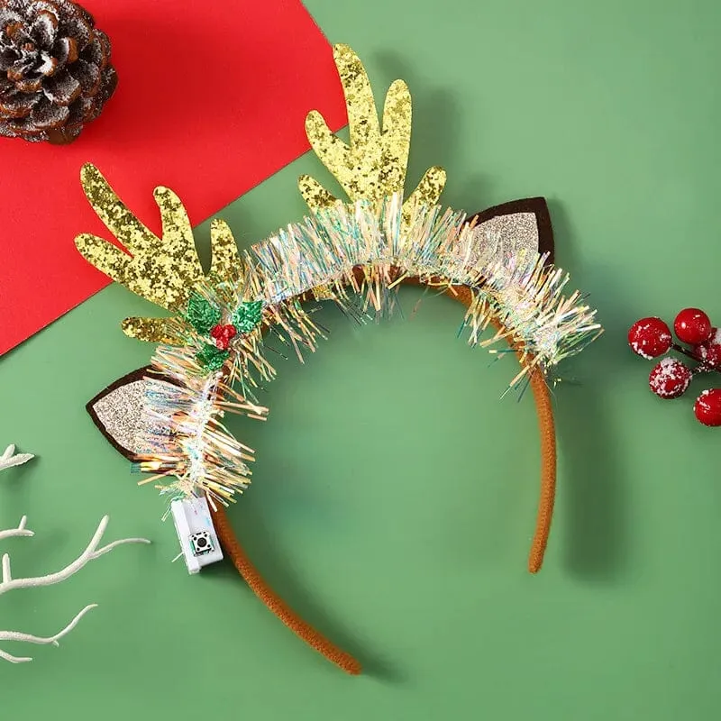 Christmas Light-Up Headband | Shine Bright This Holiday Season