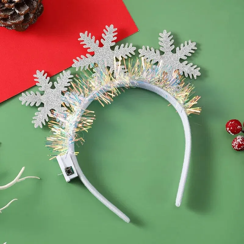 Christmas Light-Up Headband | Shine Bright This Holiday Season