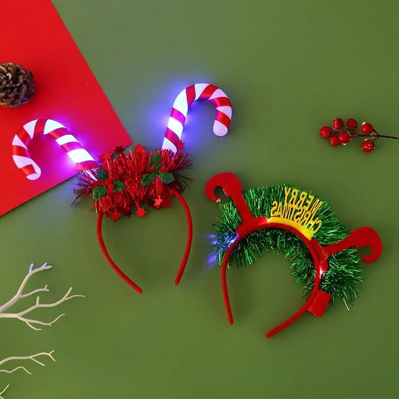 Christmas Light-Up Headband | Shine Bright This Holiday Season