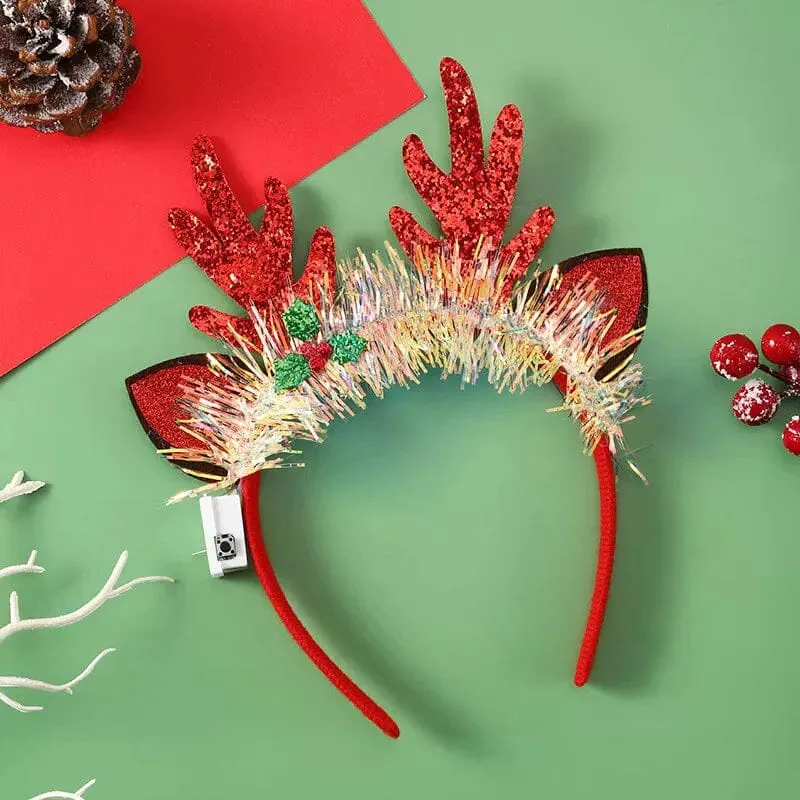 Christmas Light-Up Headband | Shine Bright This Holiday Season
