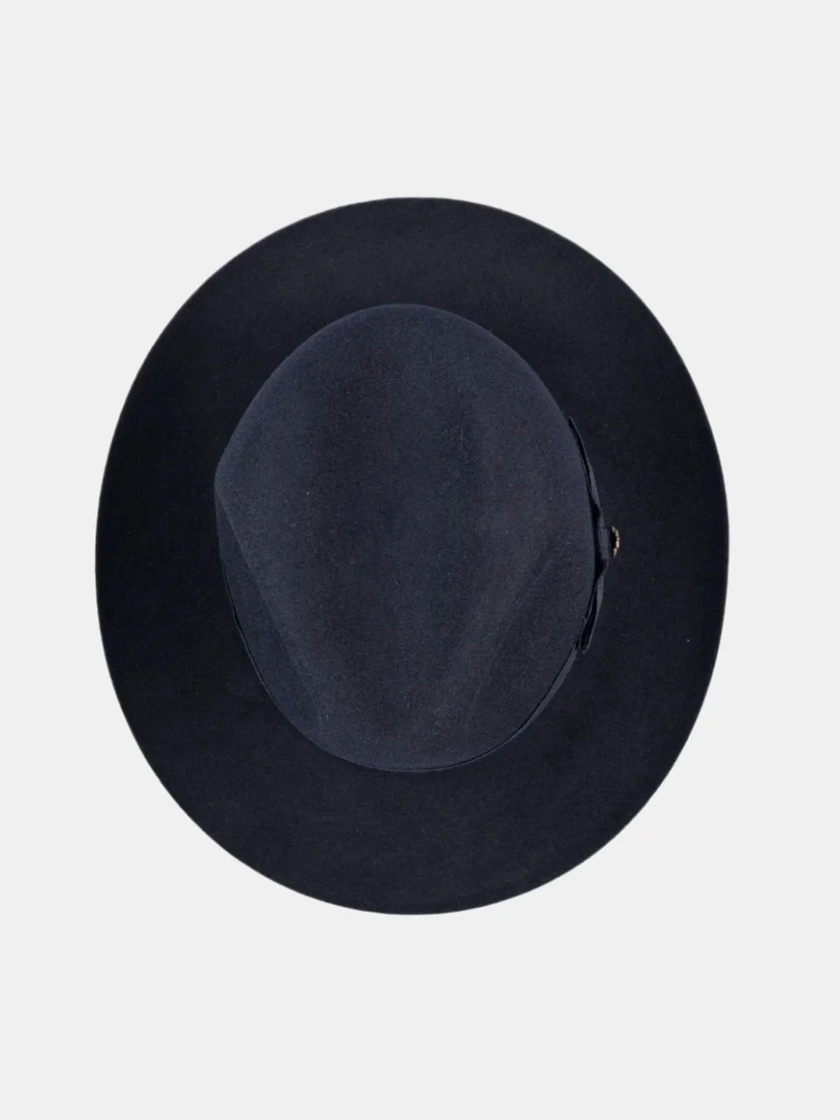 Christys' Classic Felt Fedora Hat - Navy