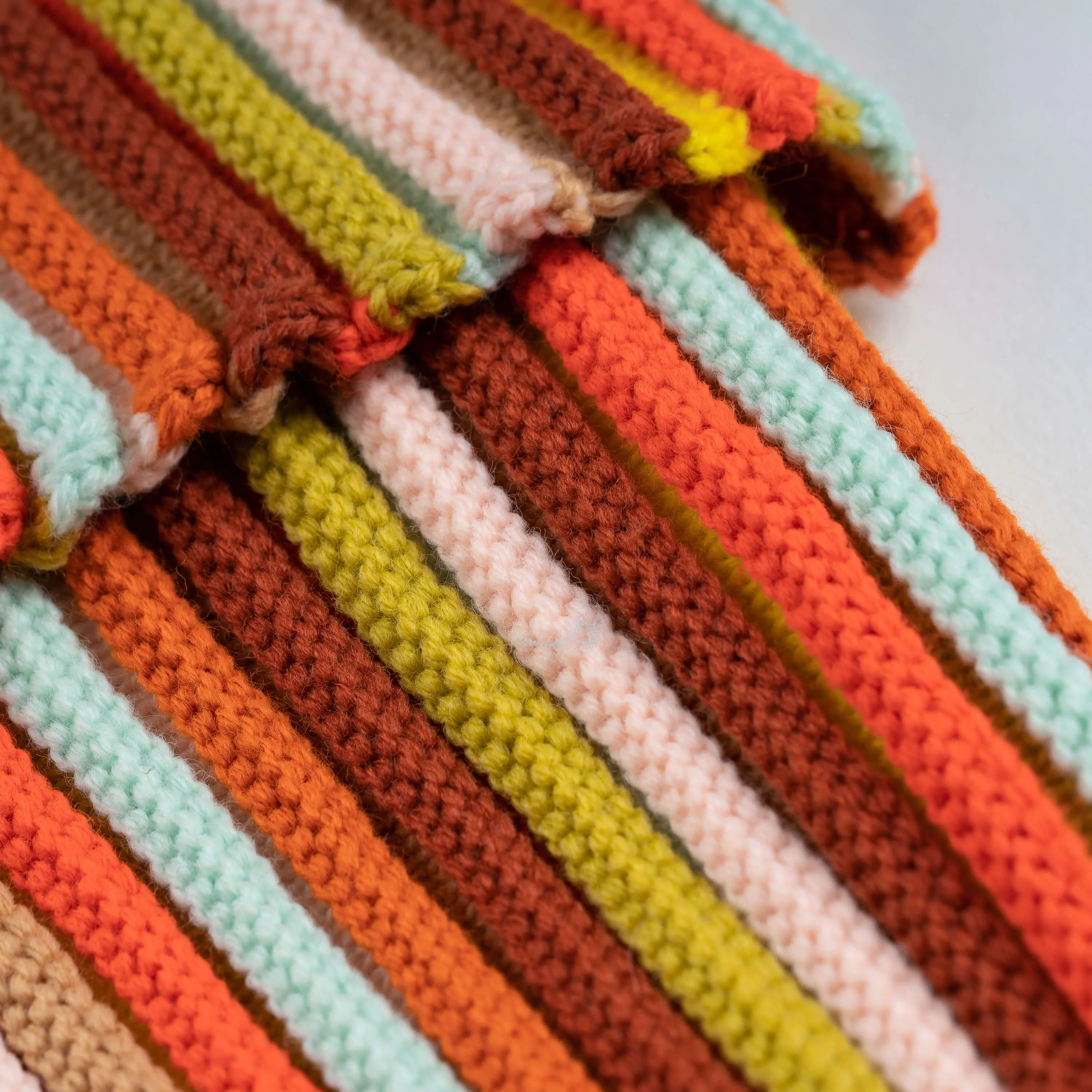 Circus Stripe Knit Beanie