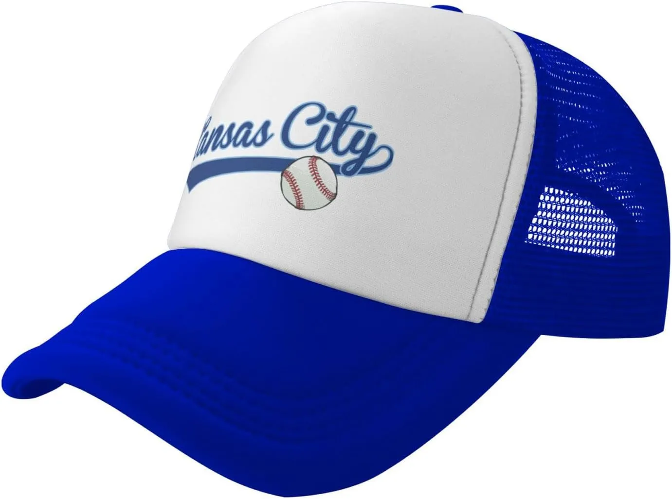 City Baseball Fans Classic Vintage Cap Graphic Adjustable Mesh Hat for Men Women