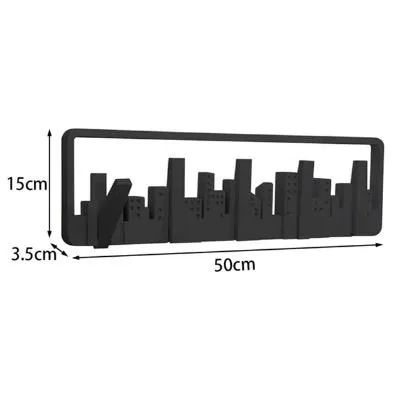 City Skyline Wall Hooks