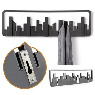 City Skyline Wall Hooks