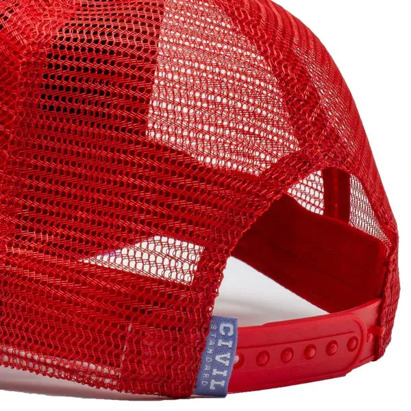 Civil Standard Snapback - U.S. Bicentennial Flag - Red