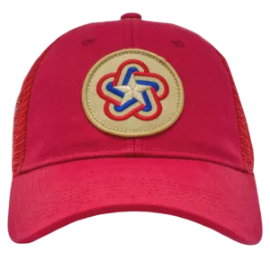 Civil Standard Snapback - U.S. Bicentennial Flag - Red