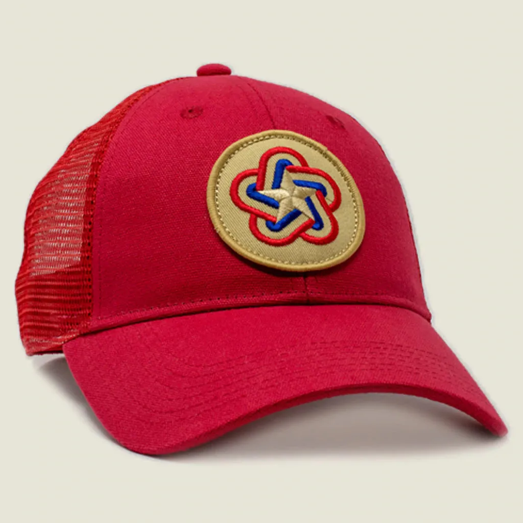 Civil Standard Snapback - U.S. Bicentennial Flag - Red
