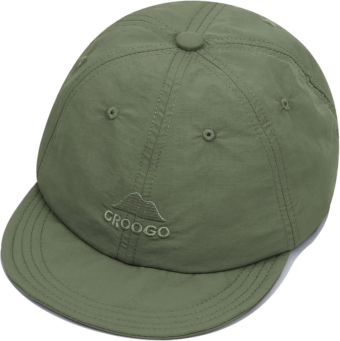 CLAPE Short Brim Baseball Cap Waterproof Outdoor Hats Breathable Sport Cap Quick Dry Hat Men Women Trucker Cap Sun Beach Hat