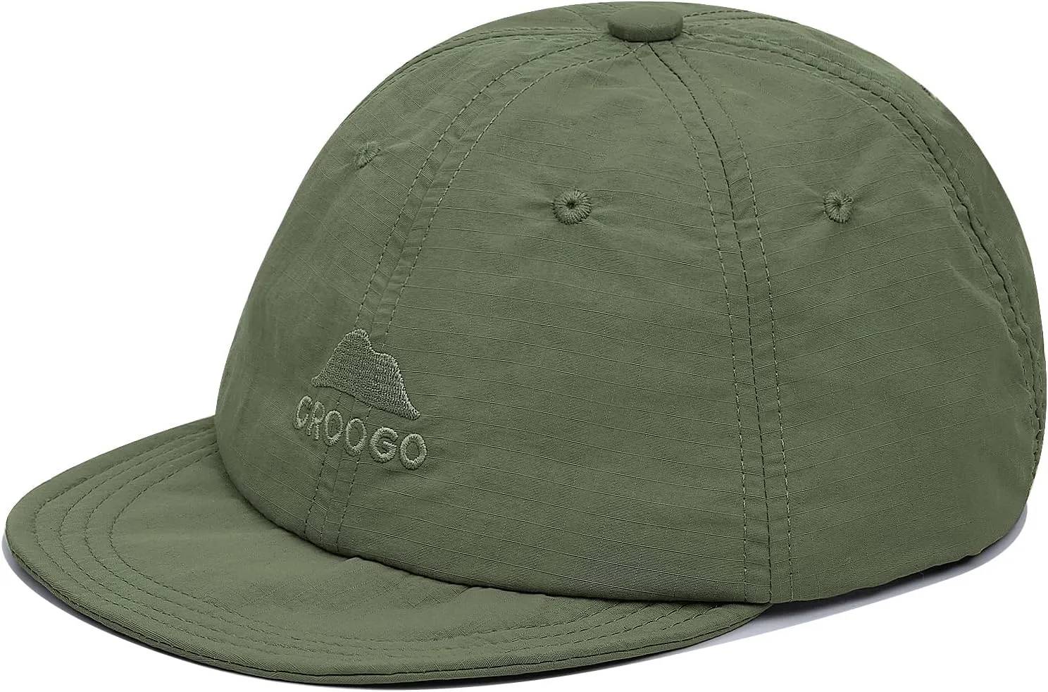 CLAPE Short Brim Baseball Cap Waterproof Outdoor Hats Breathable Sport Cap Quick Dry Hat Men Women Trucker Cap Sun Beach Hat