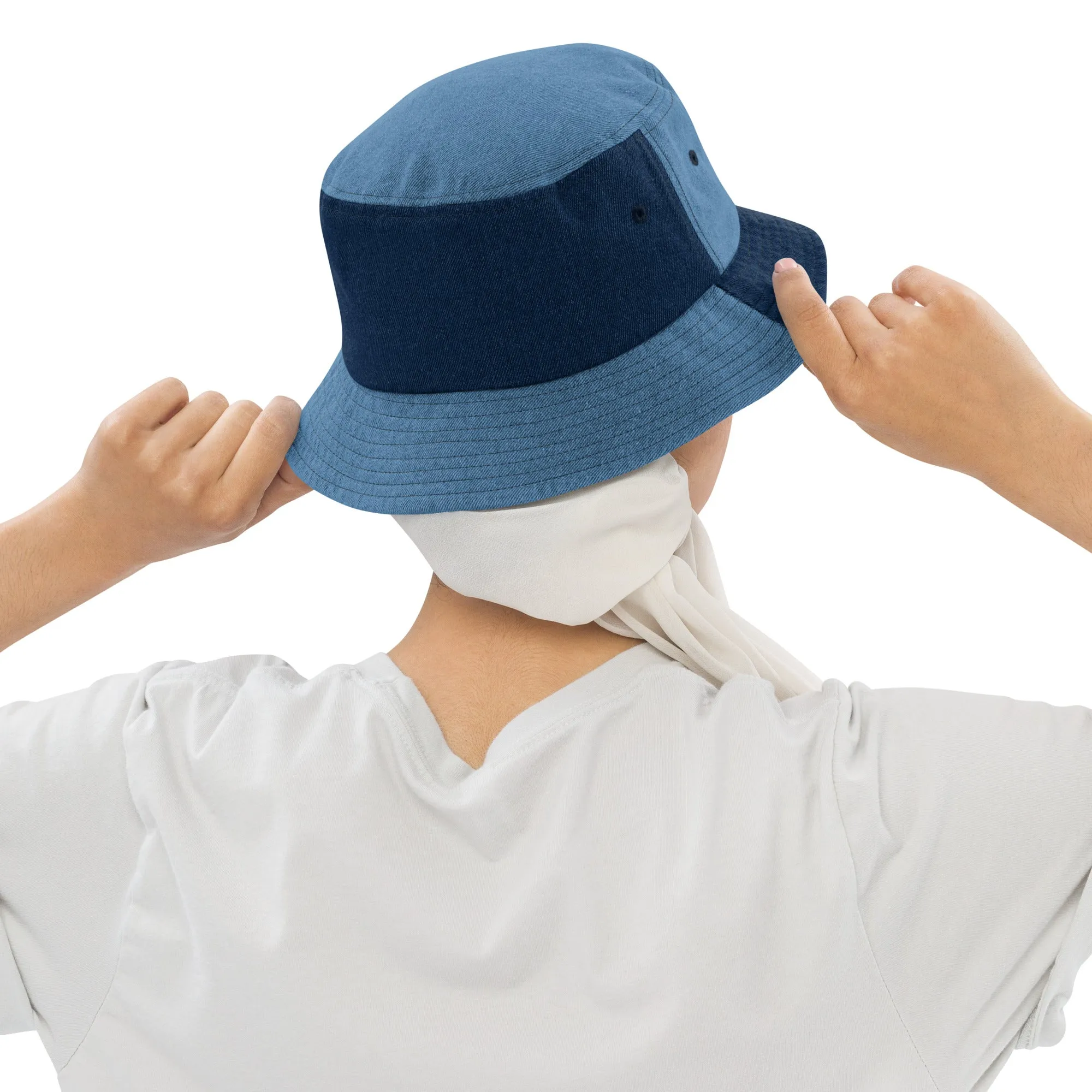 Clarinet bucket hat | Denim bucket hat