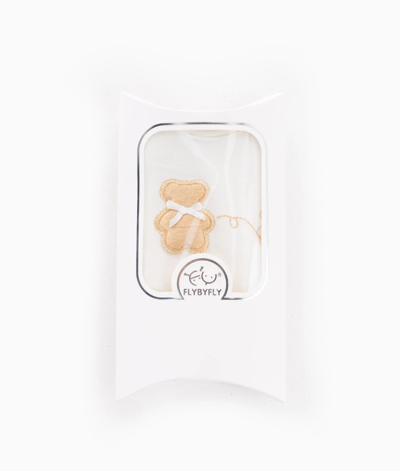Classic Bear Bib - Beige
