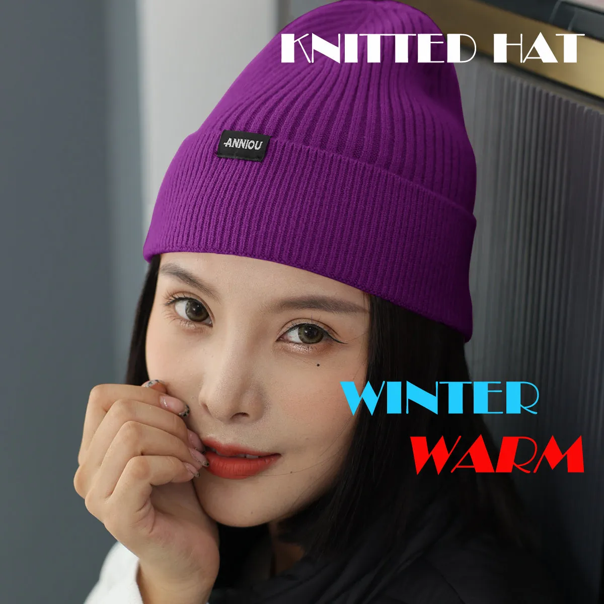 Classic Knitted Beanie Hat