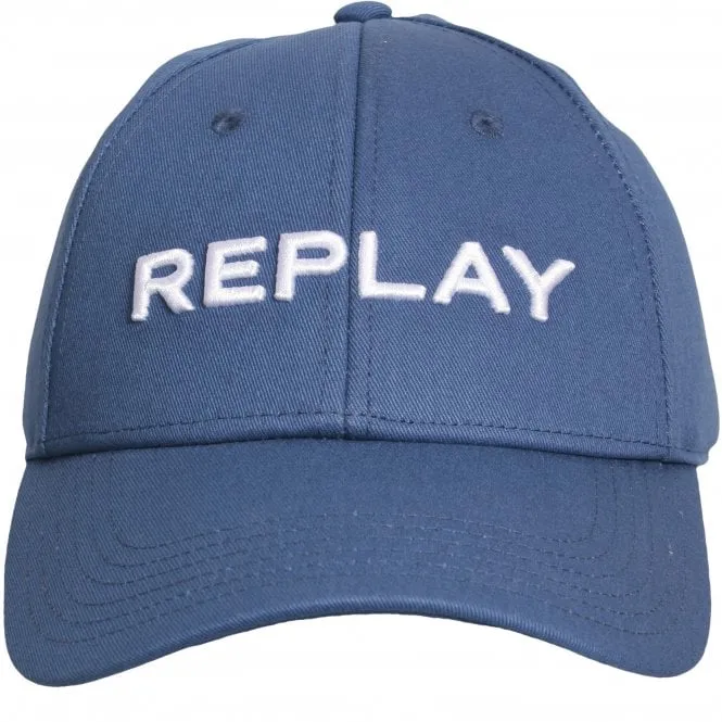 Classic Logo Baseball Cap, Indigo Blue