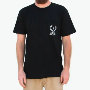 Classic Logo Pocket Tee, Black