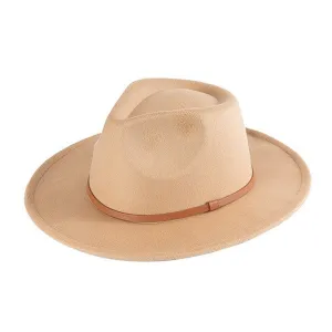 Classic Suede Fedora Hat