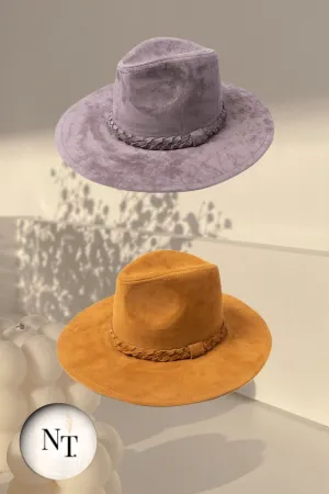 Clover Suede Fedora- 2 Colors!