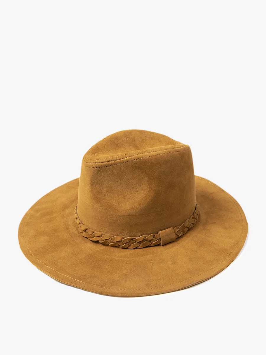 Clover Suede Fedora- 2 Colors!