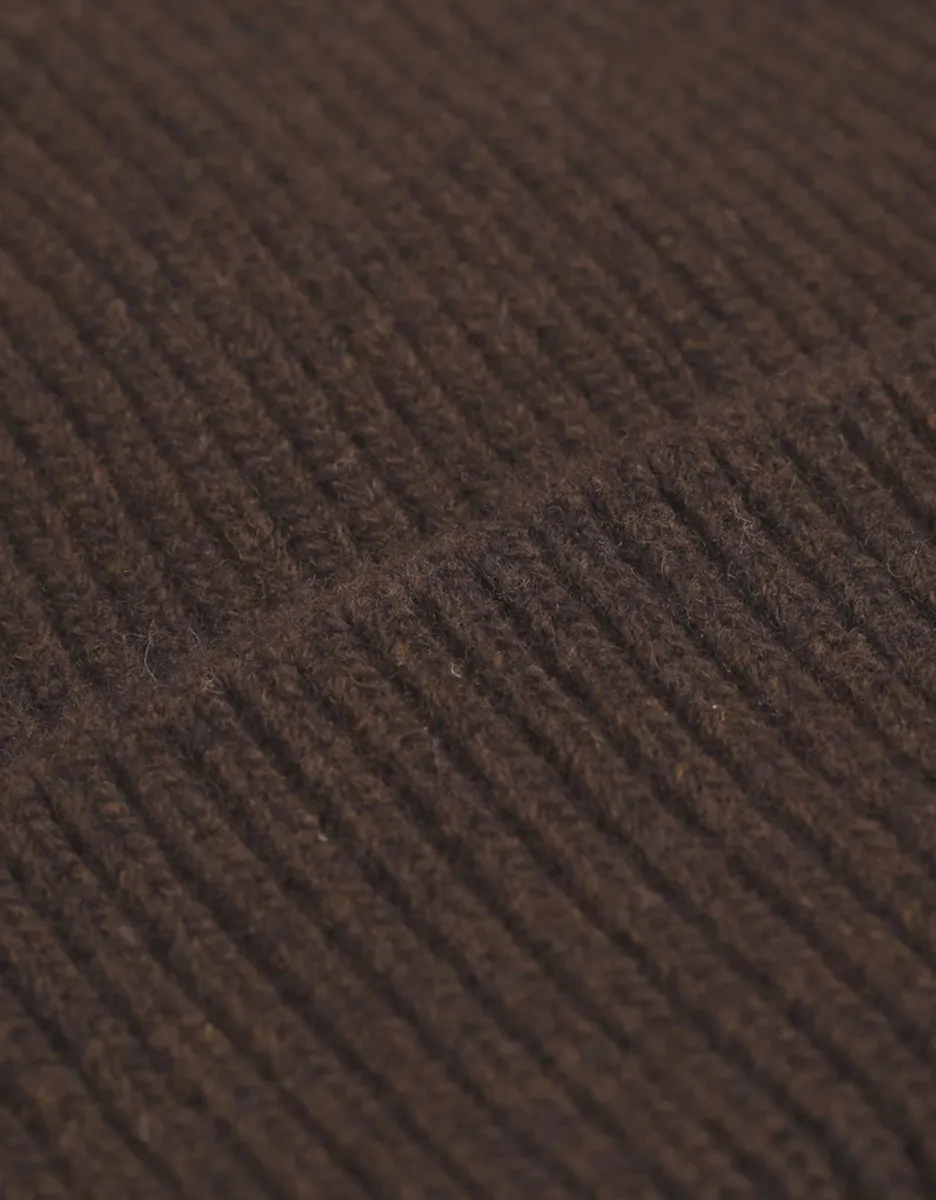 Colorful Standard Merino Wool Hat Coffee Brown