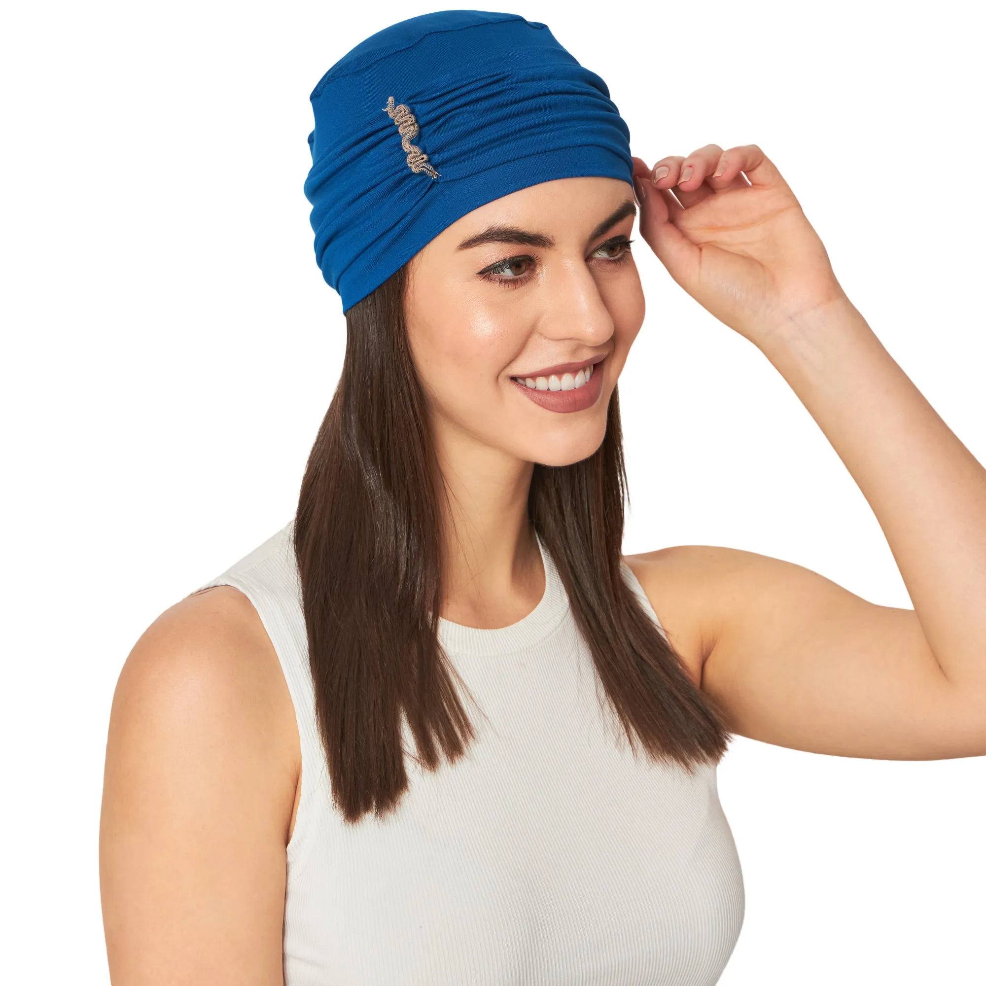 Comfortable Bamboo Viscose Headwrap Turban For hair loss