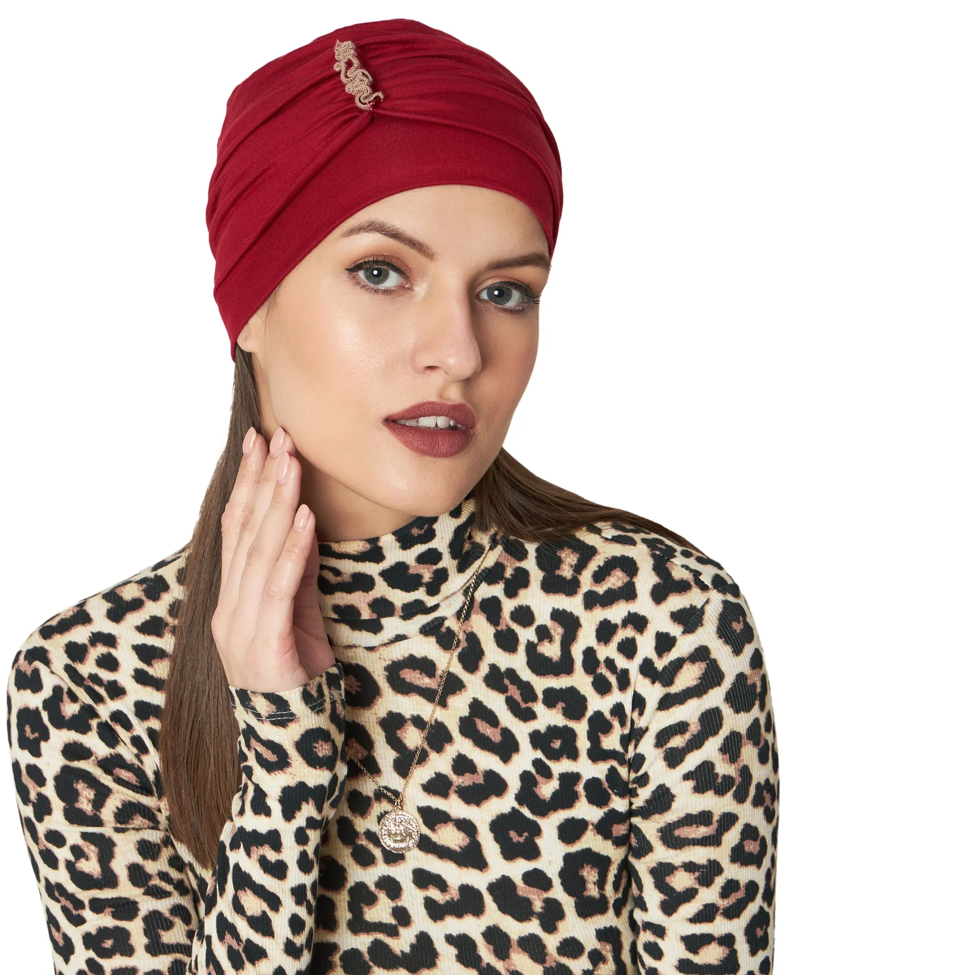 Comfortable Bamboo Viscose Headwrap Turban For hair loss