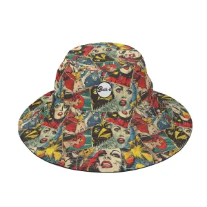 Comic Book Bucket Hat - Pop Art Style