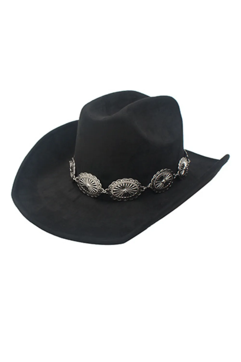 Concho Band Cowgirl Hat