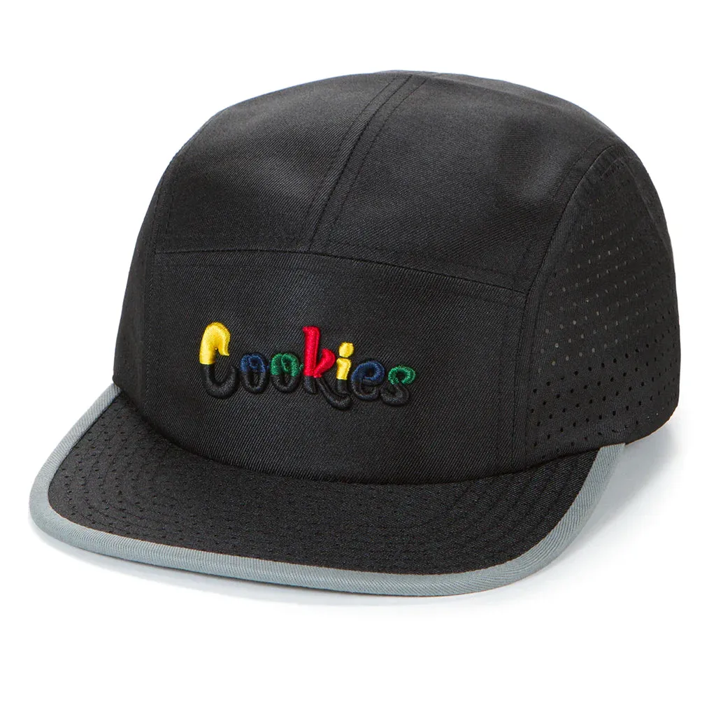 Cookies Catamaran Canvas 5 Panel Black Hat (1559X6313)