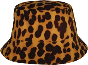 Cool Cheetah Leopard Bucket Hat Packable Breathable Sun Hats Fisherman Hats Outdoor Summer Travel Hiking Beach Caps for Men Women