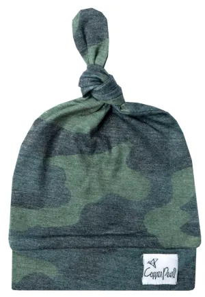 Copper Pearl Hunter Top Knot Hat