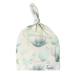 Copper Pearl Top Knot Hat - Desert Cactus