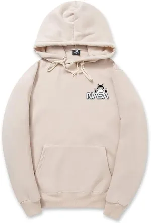 CORIRESHA Teen's NASA Hoodie Casual Long Sleeve Drawstring Cozy Cat Lover Cute Sweatshirt