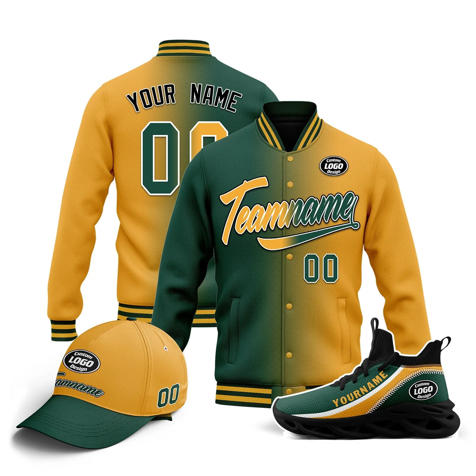 Corporate Gifts,Custom Jacket MaxSoul Shoes and Hat Combo Offer Personalized Combo ZH-D028016-16