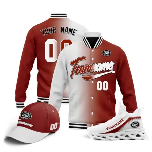Corporate Gifts,Custom Jacket MaxSoul Shoes and Hat Combo Offer Personalized Combo ZH-D028016-17