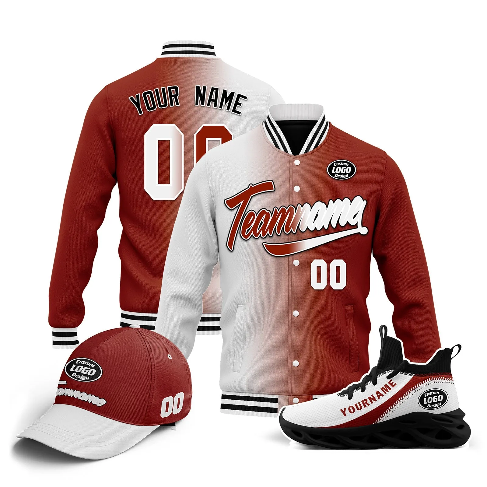 Corporate Gifts,Custom Jacket MaxSoul Shoes and Hat Combo Offer Personalized Combo ZH-D028016-17