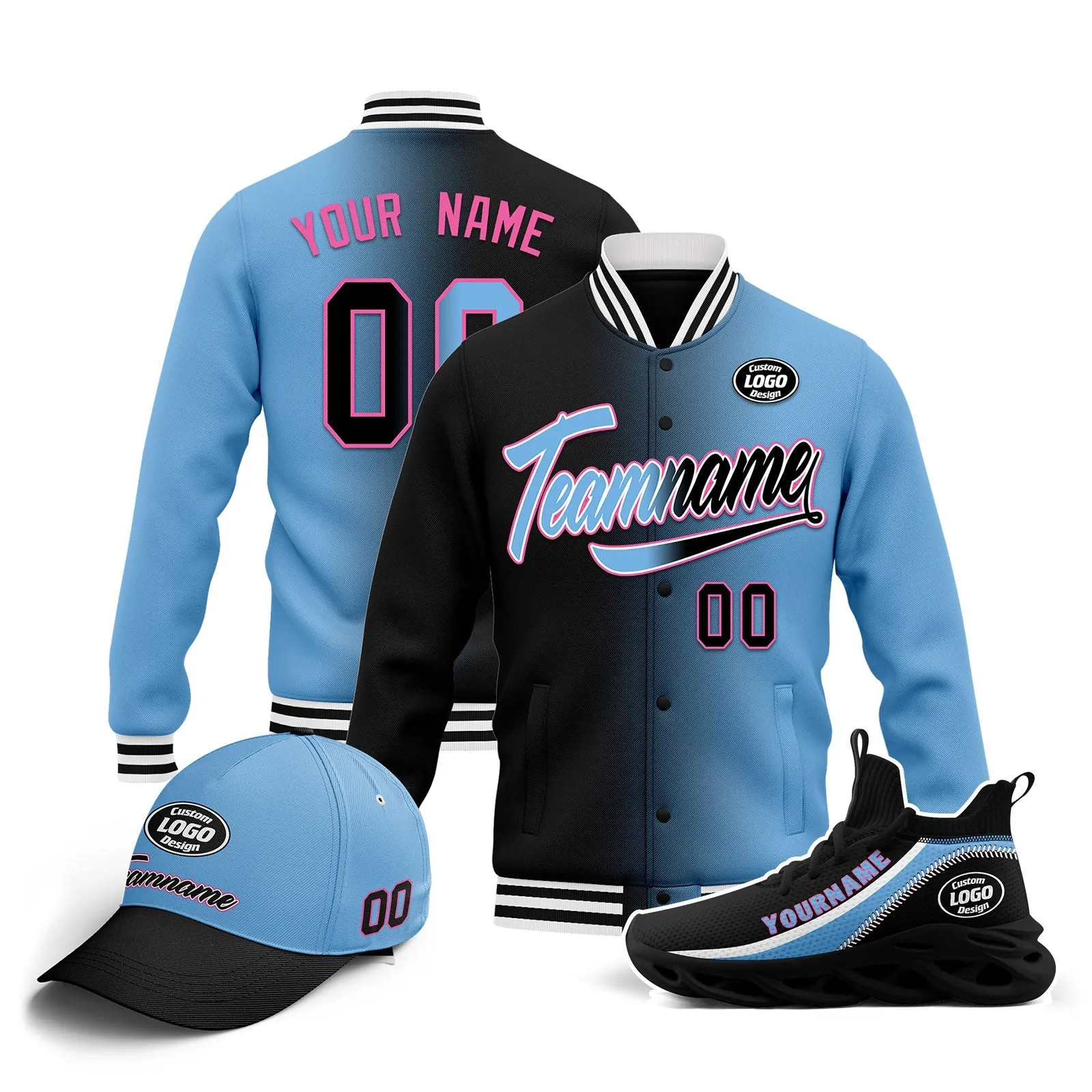 Corporate Gifts,Custom Jacket MaxSoul Shoes and Hat Combo Offer Personalized Combo ZH-D028016-28