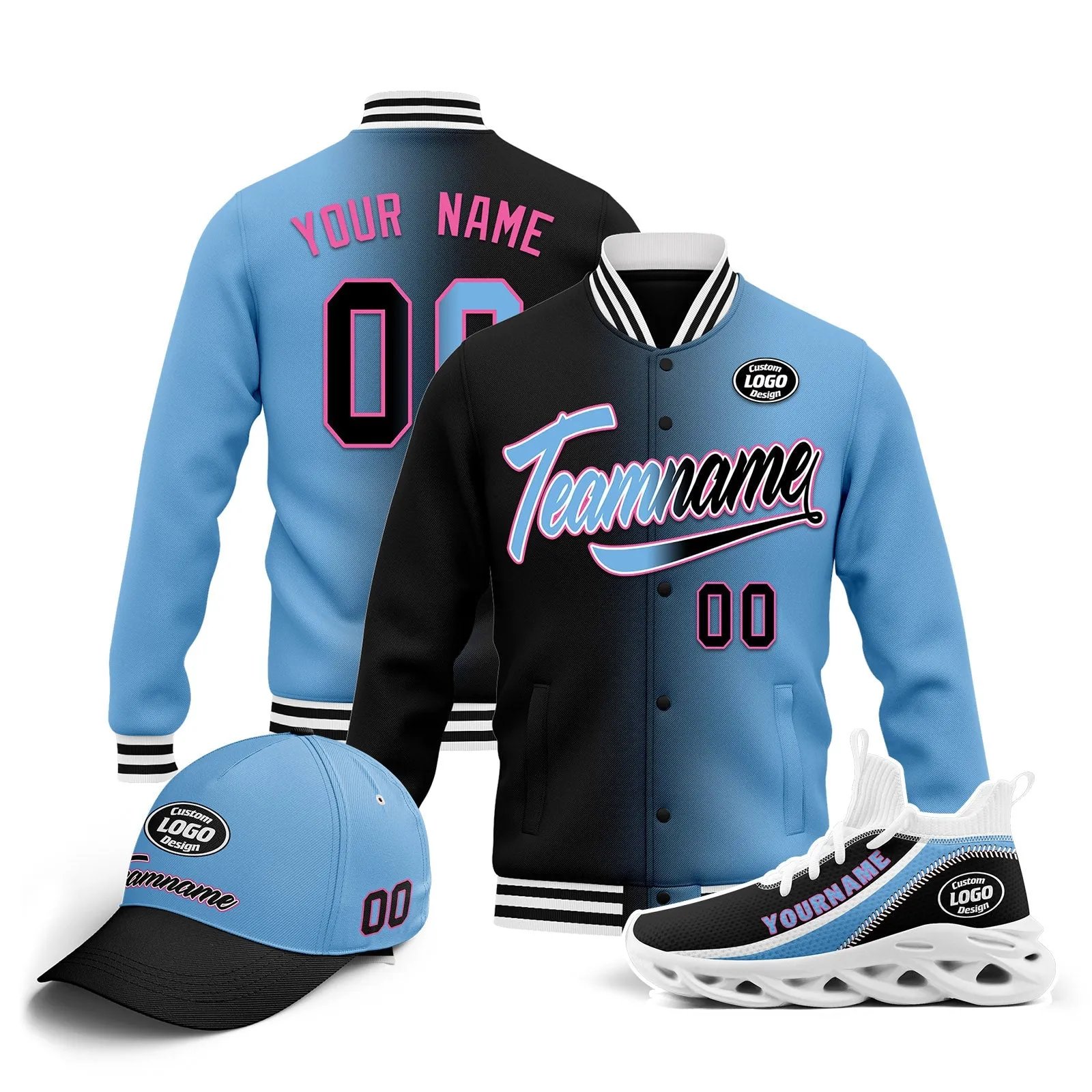 Corporate Gifts,Custom Jacket MaxSoul Shoes and Hat Combo Offer Personalized Combo ZH-D028016-28