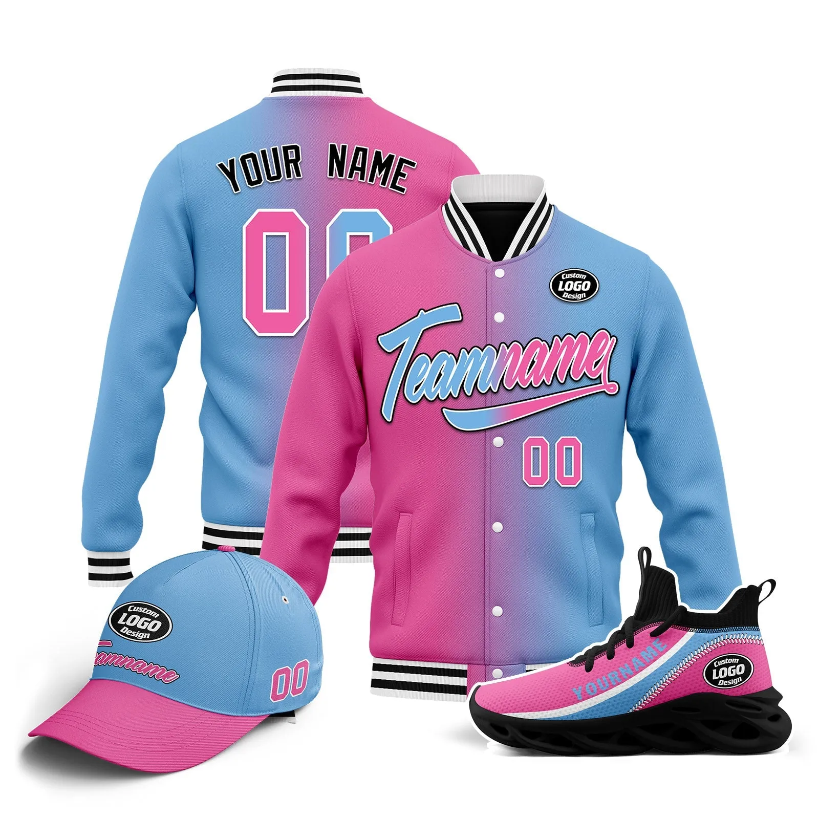 Corporate Gifts,Custom Jacket MaxSoul Shoes and Hat Combo Offer Personalized Combo ZH-D028016-29