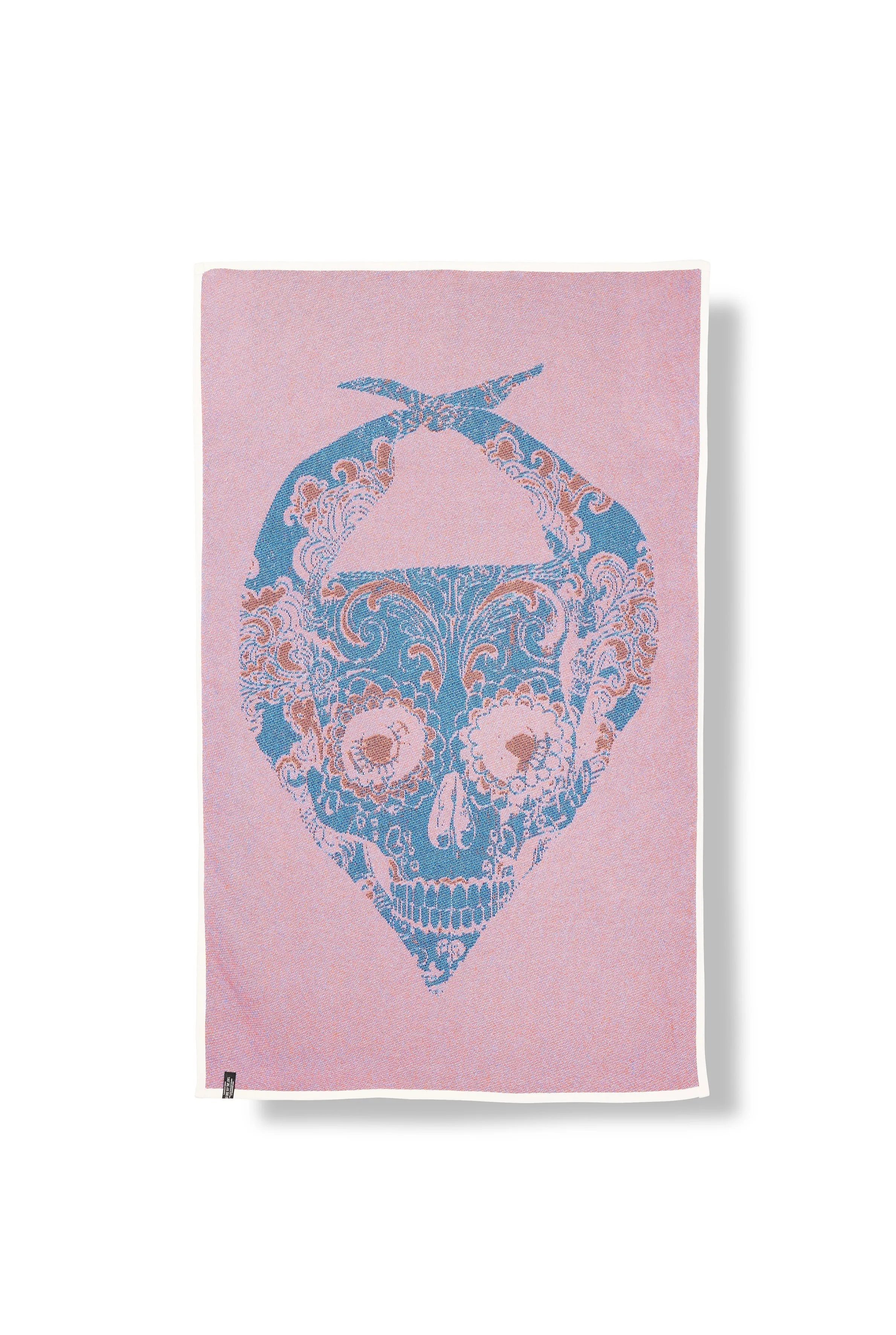Cotton Beach Towel / Mini Blanket "Howdy" by Michele Rondelli