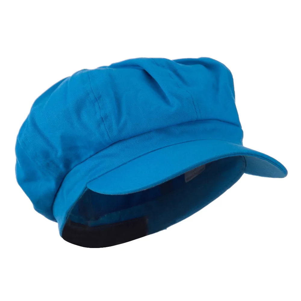 Cotton Elastic Newsboy Cap