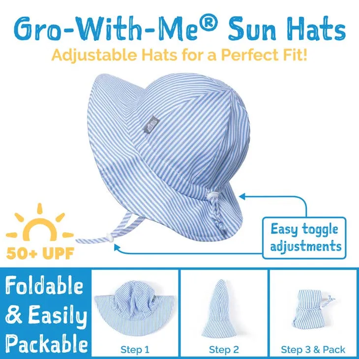 Cotton Floppy Hat - White Eyelet