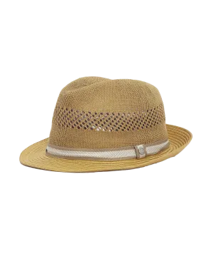 Craster Trilby Summer Hat Dk Tan