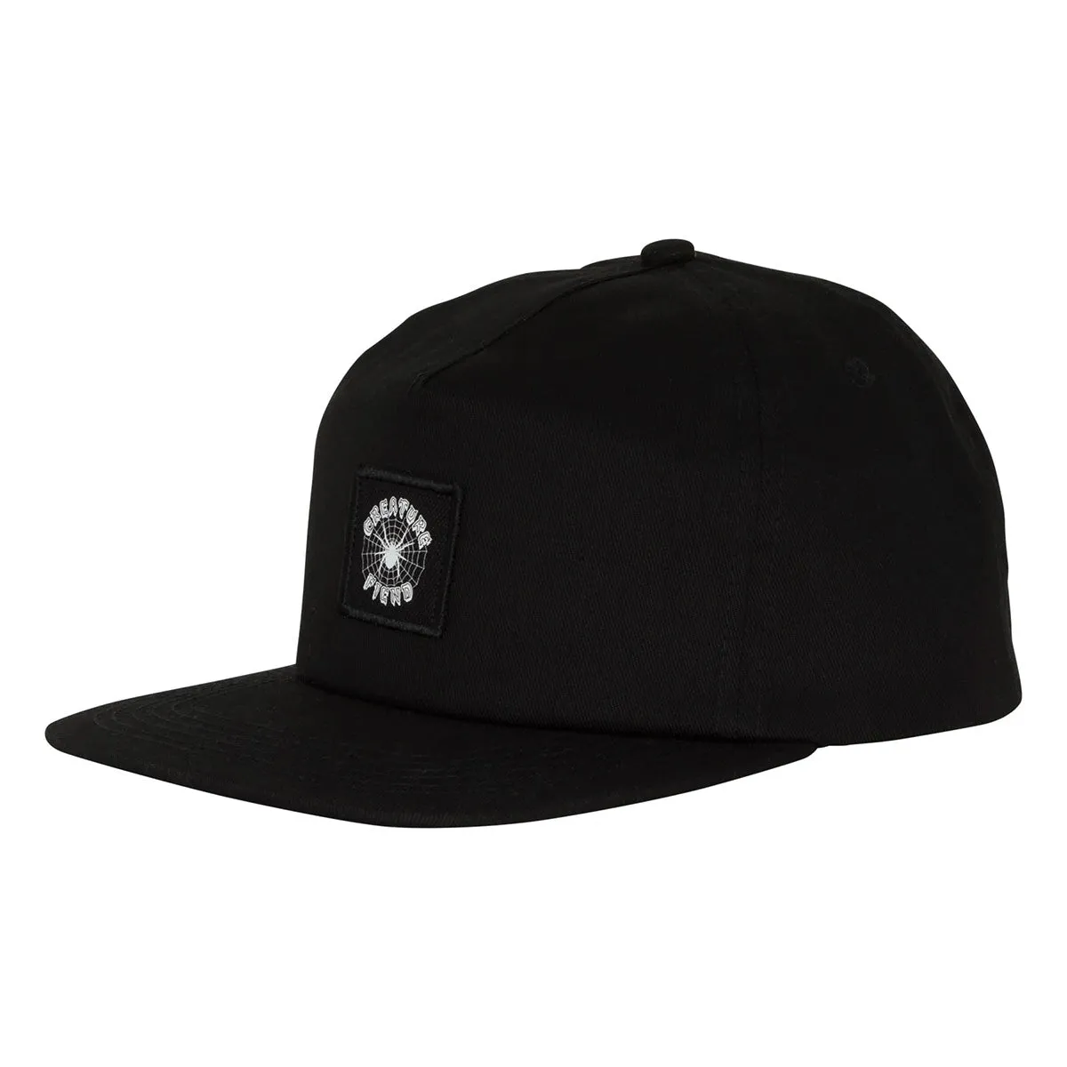 Creature - Web Snapback Hat Black