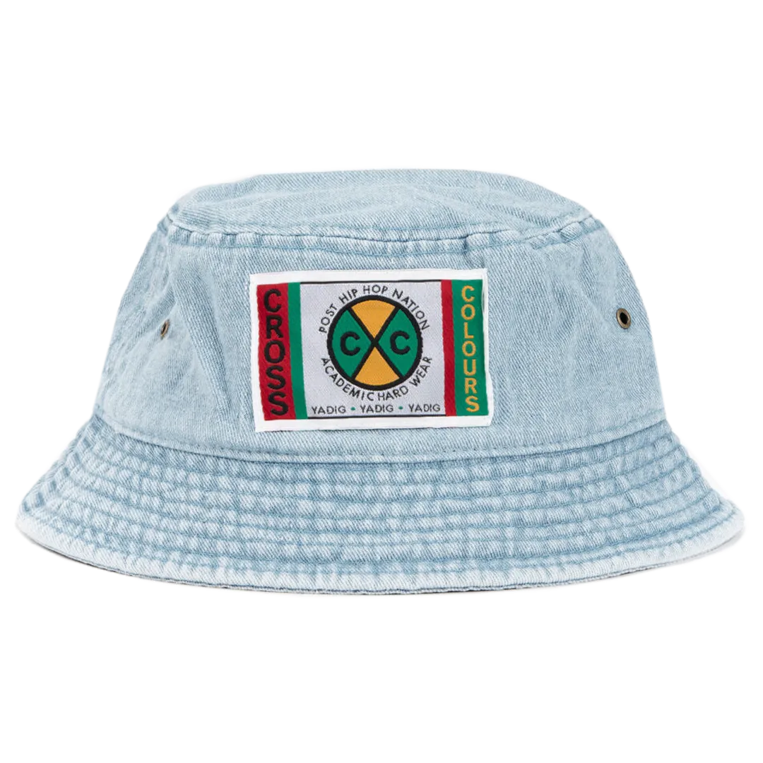 Cross Colours Denim Bucket Hat - Light Indigo